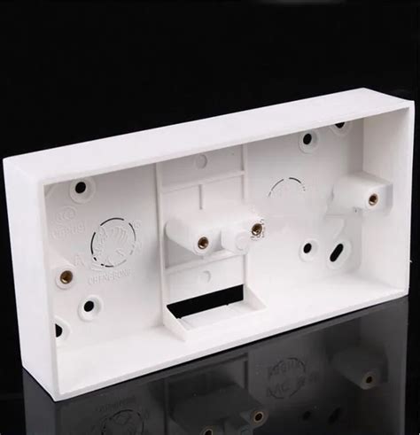 surface mount junction box for light switch|surface mount toggle switch box.